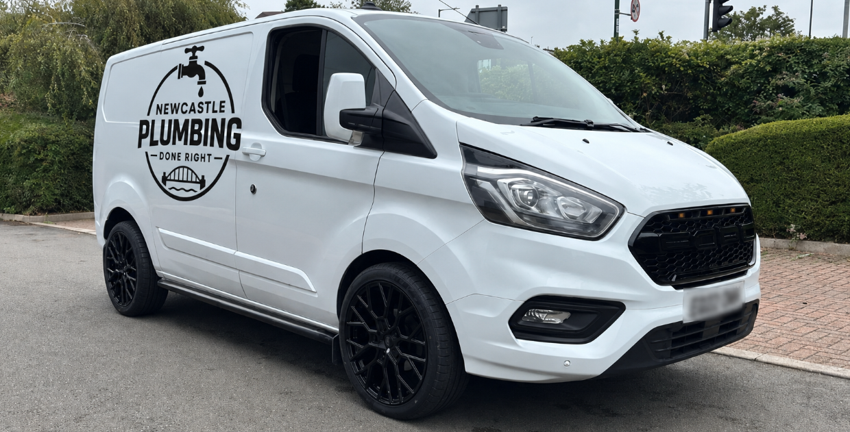 Newcastle Plumbing work van